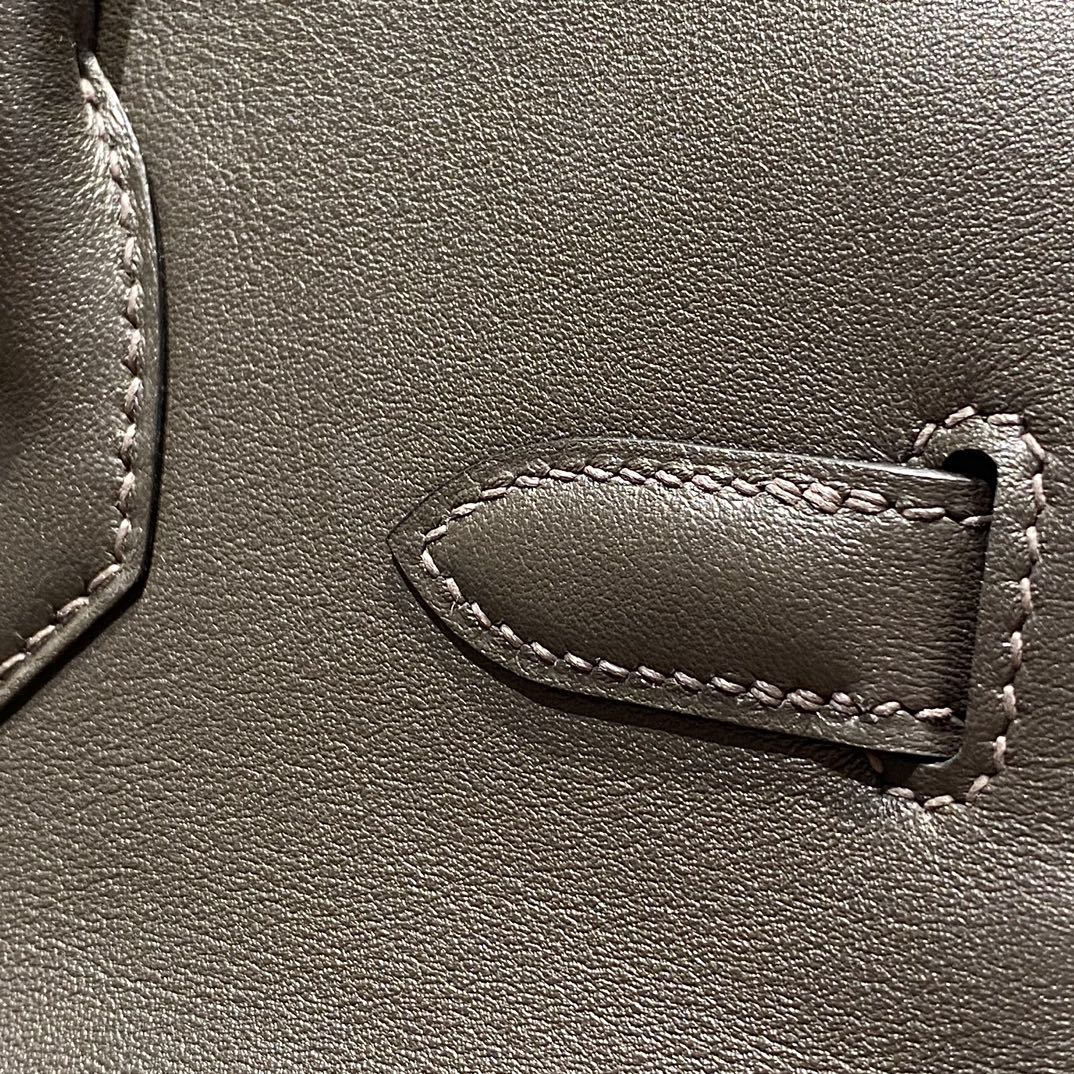 HM ショルダーバーキン 29cm エボニー スイフトレザー シルバー金具