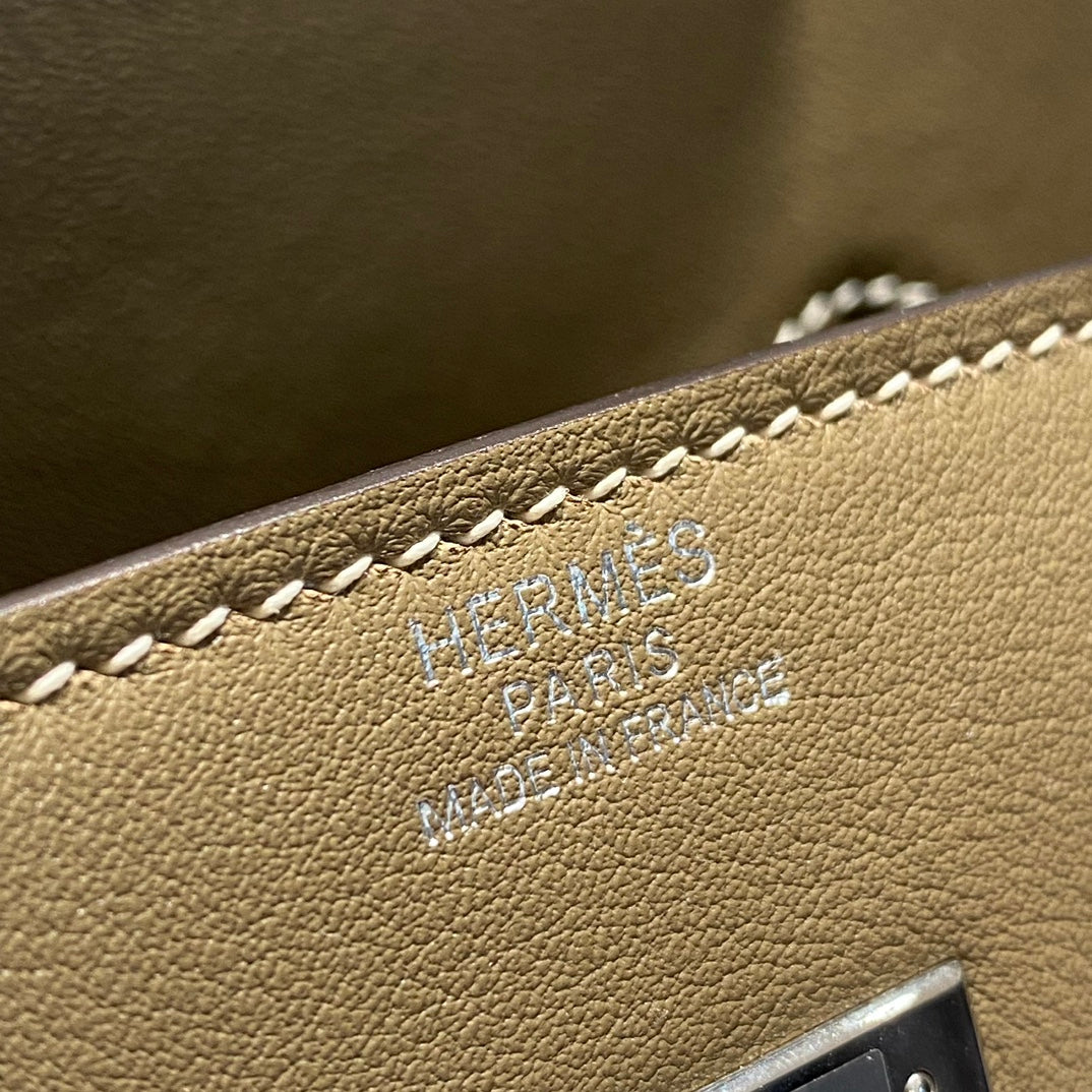 HM SHOULDER BIRKIN 29CM ELEPHANT GRAY SWIFT LEATHER SILVER HARDWARE