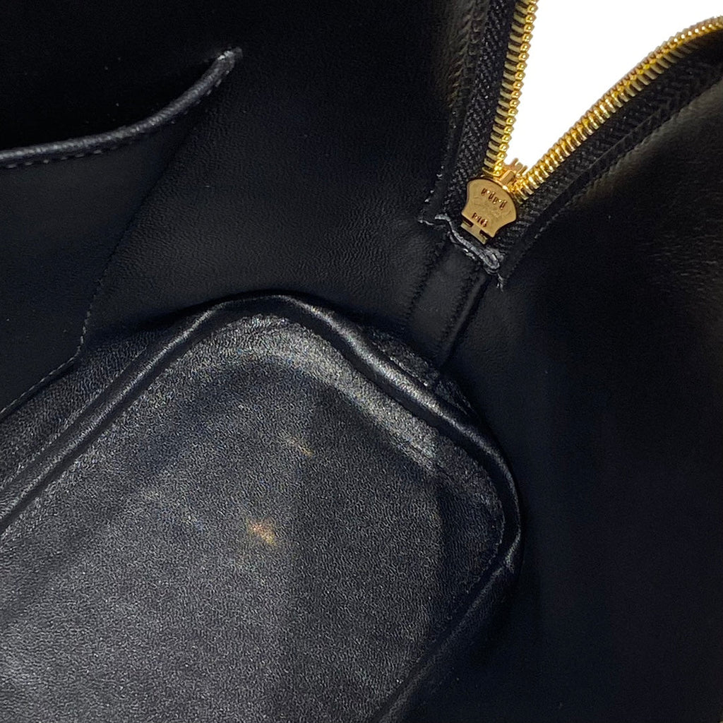 HM BOLIDE 25 CUIR EPSOM NOIR QUINCAILLERIE DORÉ 237381