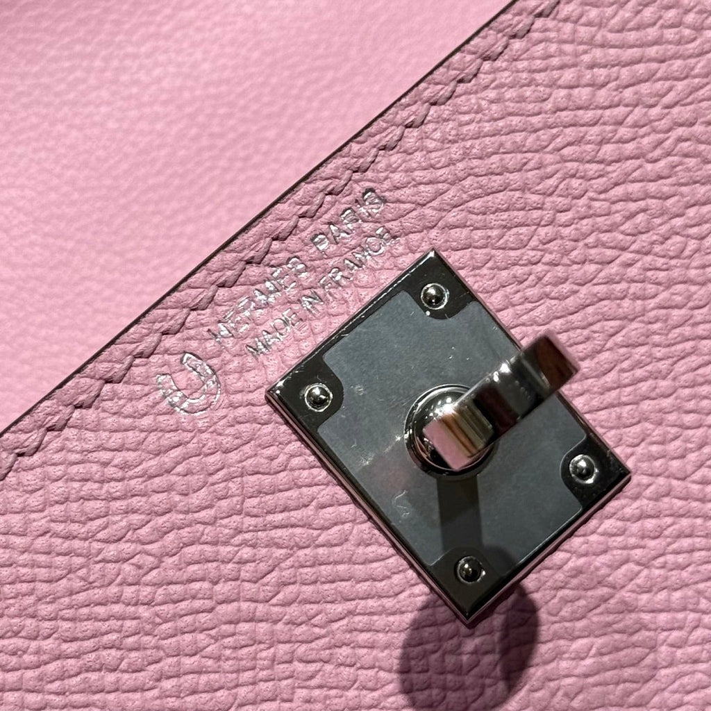 HM MINI KELLY 19 ROSE PASTEL EPSOM 243120