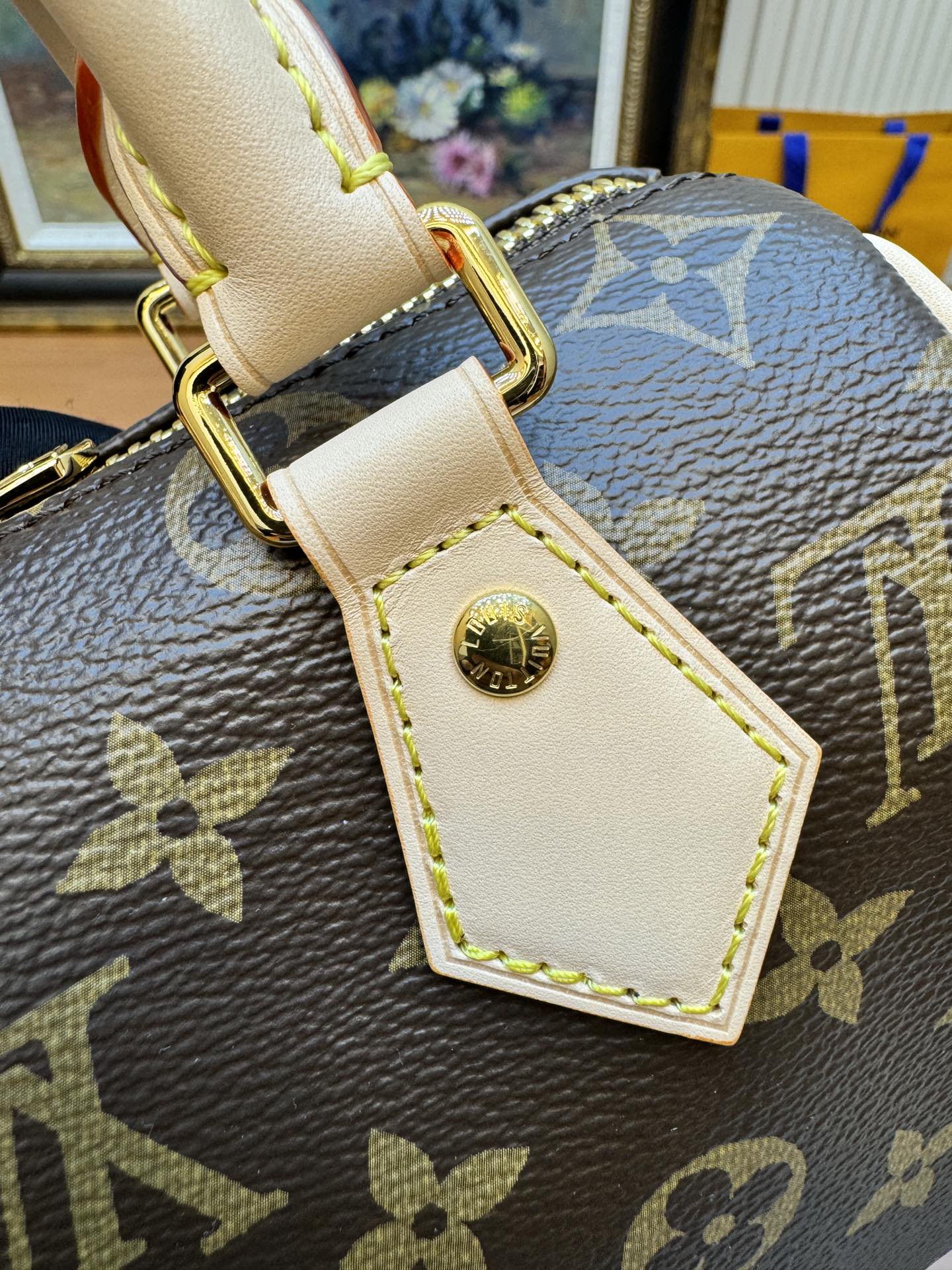 LV NANO SPEEDY 20CM TOILE MONOGRAMME MARRON 206009