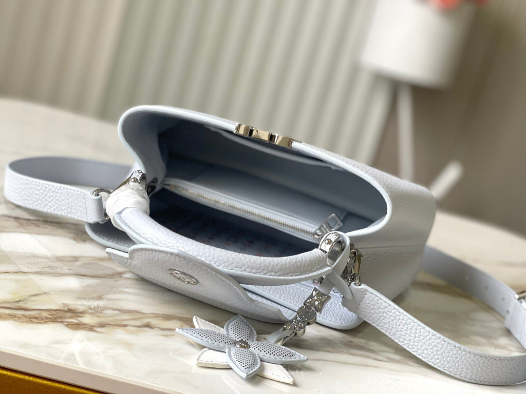 CAPUCINES BB 27 EN GRIS CHROME QUINCAILLERIE ARGENT TAURILLON