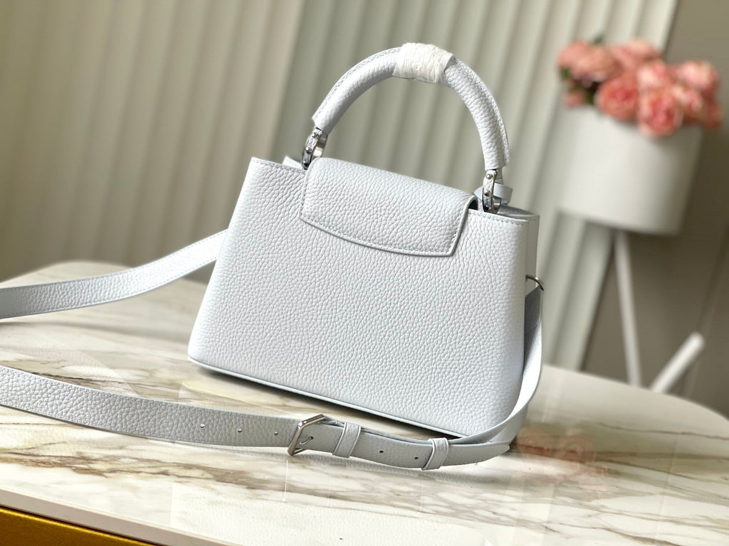 CAPUCINES BB 27 EN GRIS CHROME QUINCAILLERIE ARGENT TAURILLON