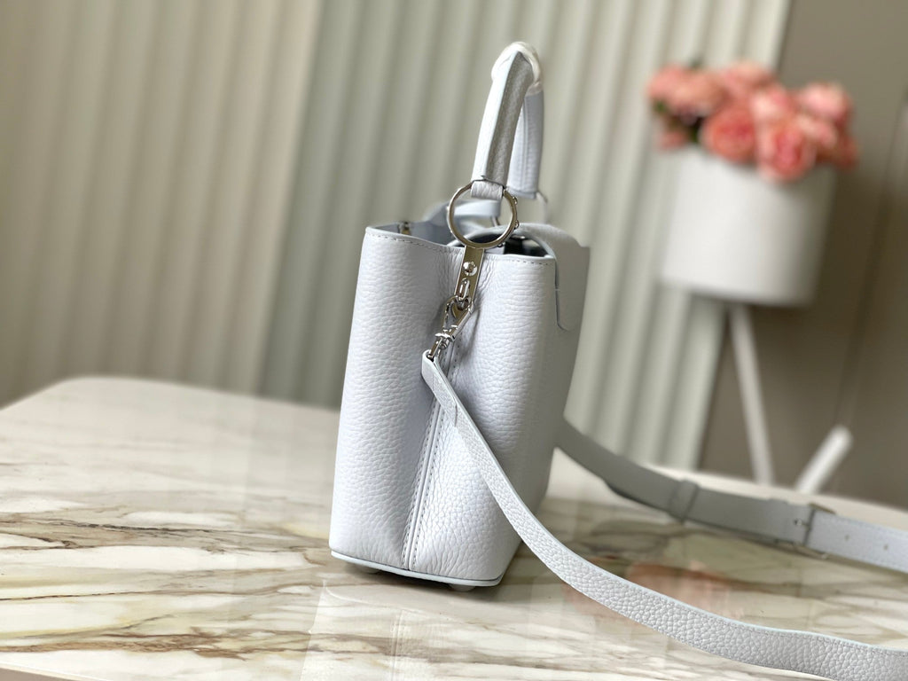 CAPUCINES BB 27 EN GRIS CHROME QUINCAILLERIE ARGENT TAURILLON