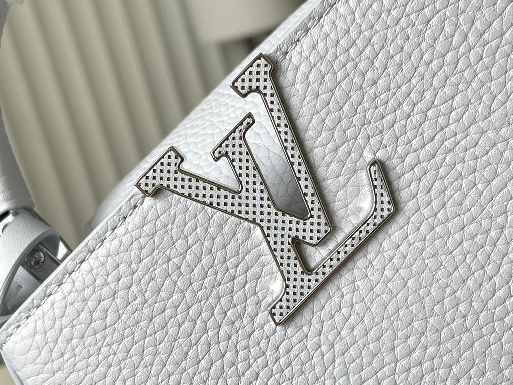 CAPUCINES MINI 21 EN GRIS CHROME QUINCAILLERIE ARGENT TAURILLON