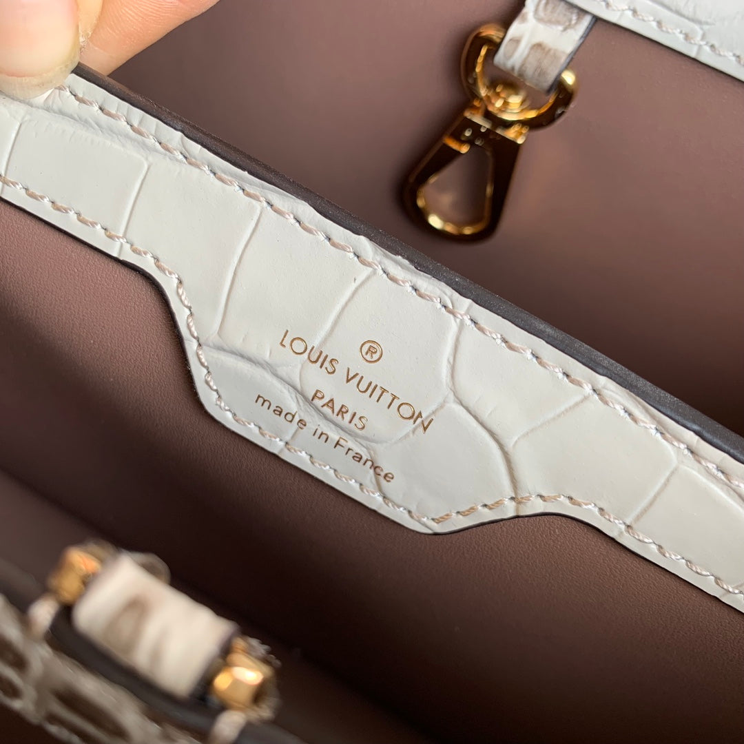 CAPUCINES BB 27 BLANC GRIS TAURILLON QUINCAILLERIE OR