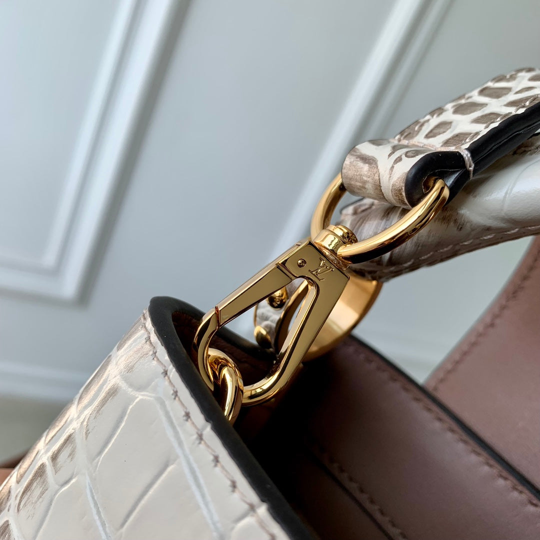 CAPUCINES BB 27 BLANC GRIS TAURILLON QUINCAILLERIE OR