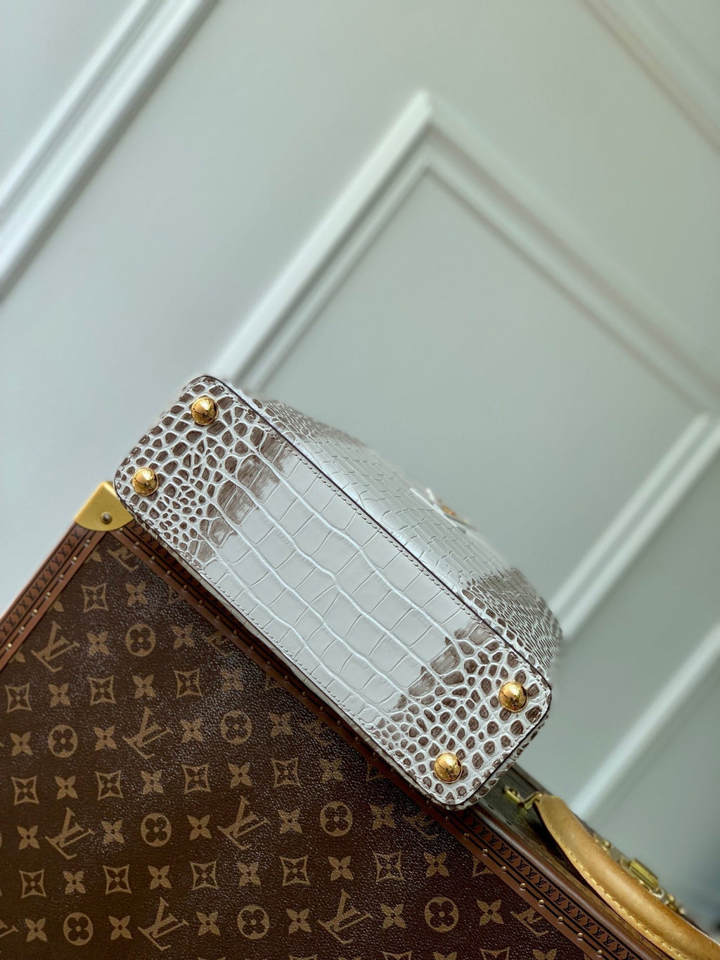 CAPUCINES BB 27 BLANC GRIS TAURILLON QUINCAILLERIE OR