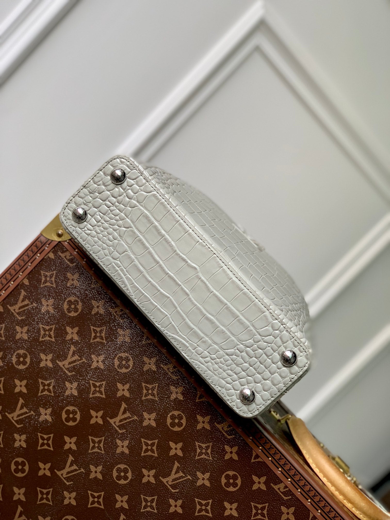 CAPUCINES BB 27 GRIS TAURILLON ARGENT QUINCAILLERIE