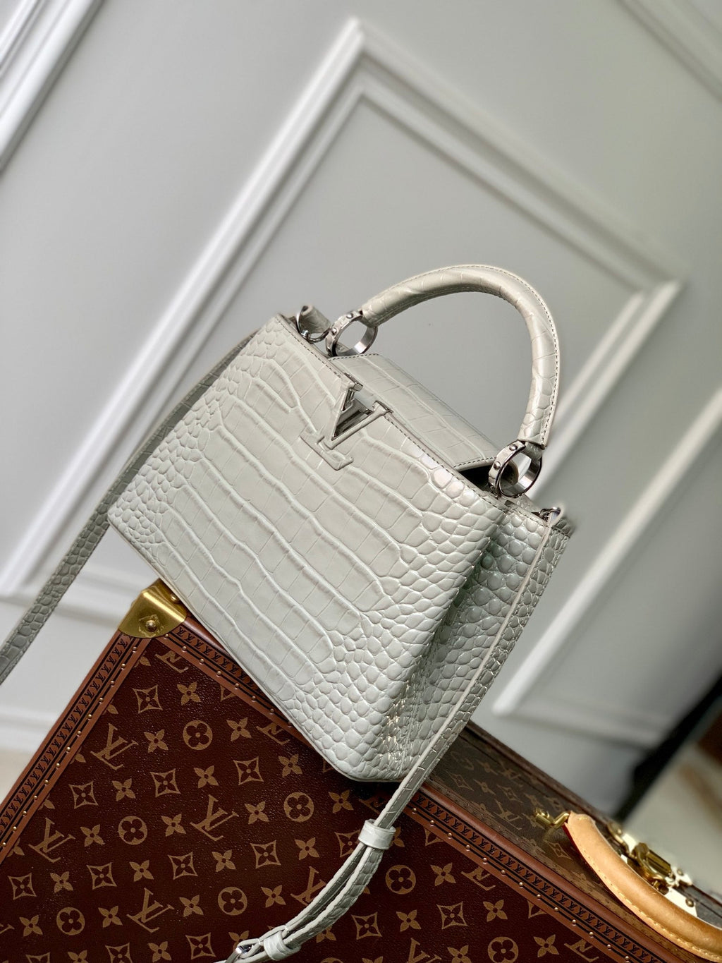 CAPUCINES BB 27 GRIS TAURILLON ARGENT QUINCAILLERIE