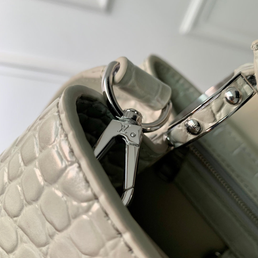 CAPUCINES BB 27 GRIS TAURILLON ARGENT QUINCAILLERIE