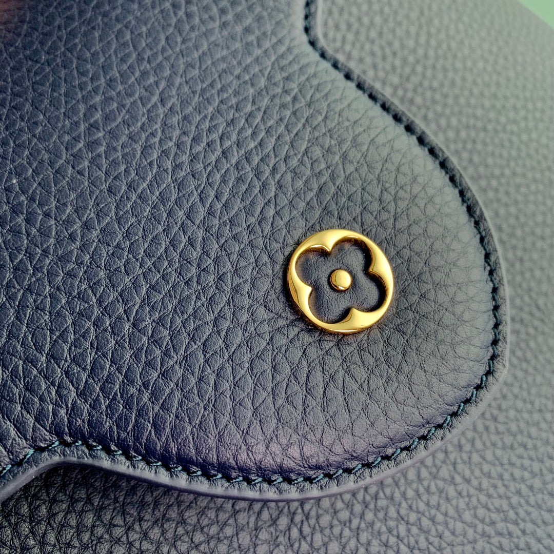 CAPUCINES MINI 21 BLEU FONCÉ TAURILLON QUINCAILLERIE OR