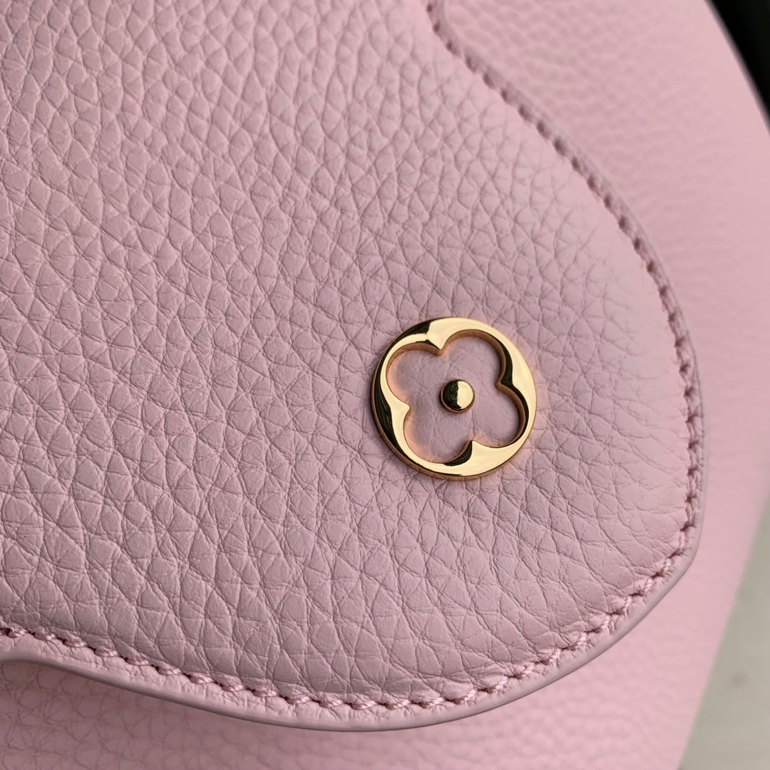 CAPUCINES BB 27 ROSE TAURILLON TURQUOISE NACRE QUINCAILLERIE OR