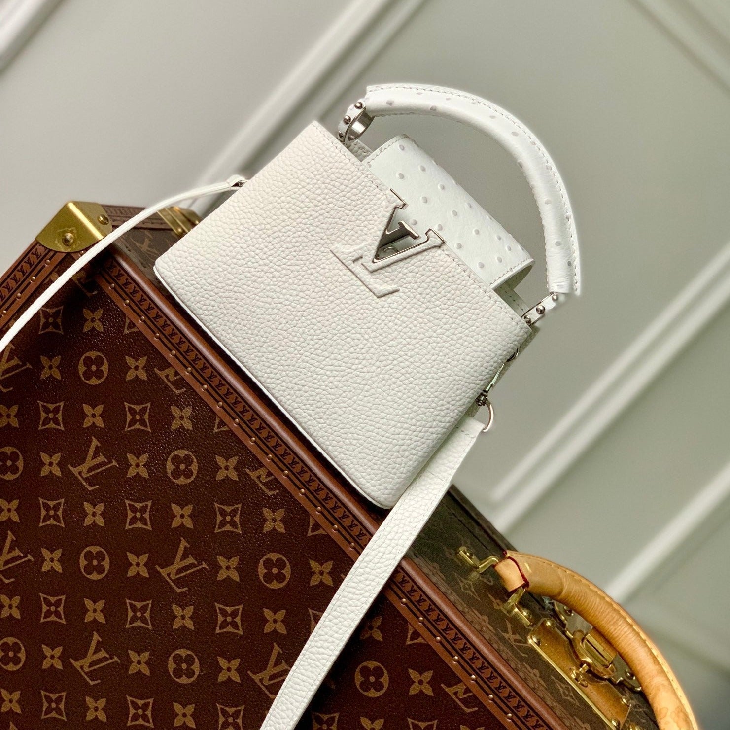 CAPUCINES MINI 21 BLANC TAURILLON QUINCAILLERIE ARGENTÉE