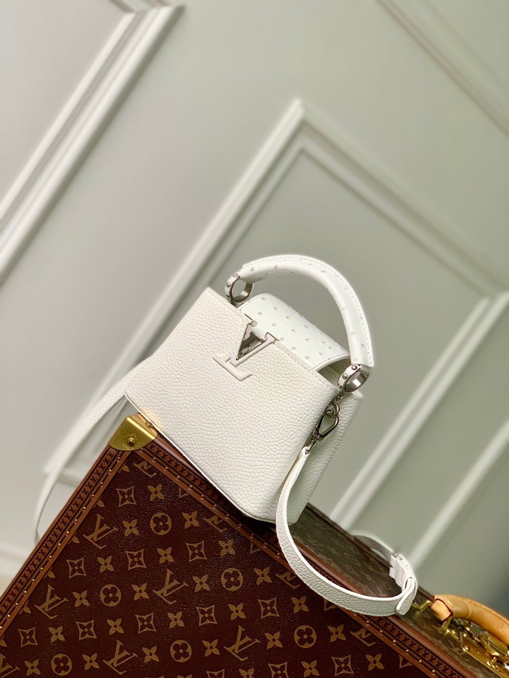 CAPUCINES MINI 21 BLANC TAURILLON QUINCAILLERIE ARGENTÉE