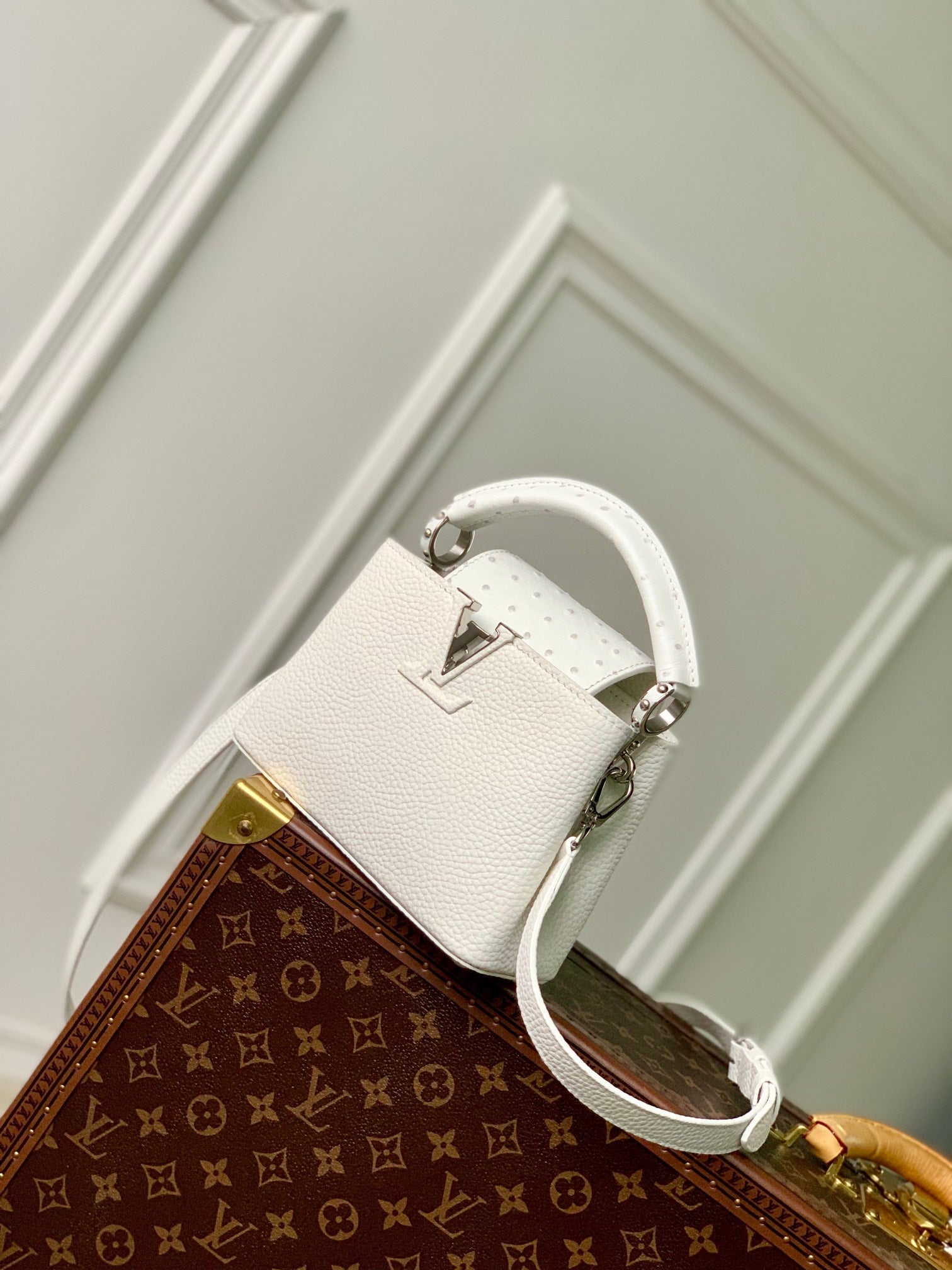 CAPUCINES MINI 21 BLANC TAURILLON QUINCAILLERIE ARGENTÉE