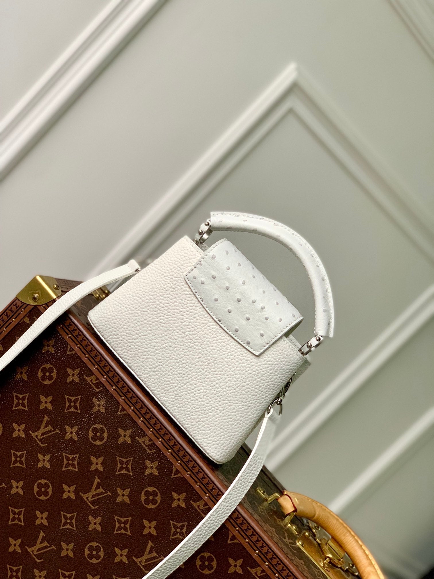 CAPUCINES MINI 21 BLANC TAURILLON QUINCAILLERIE ARGENTÉE