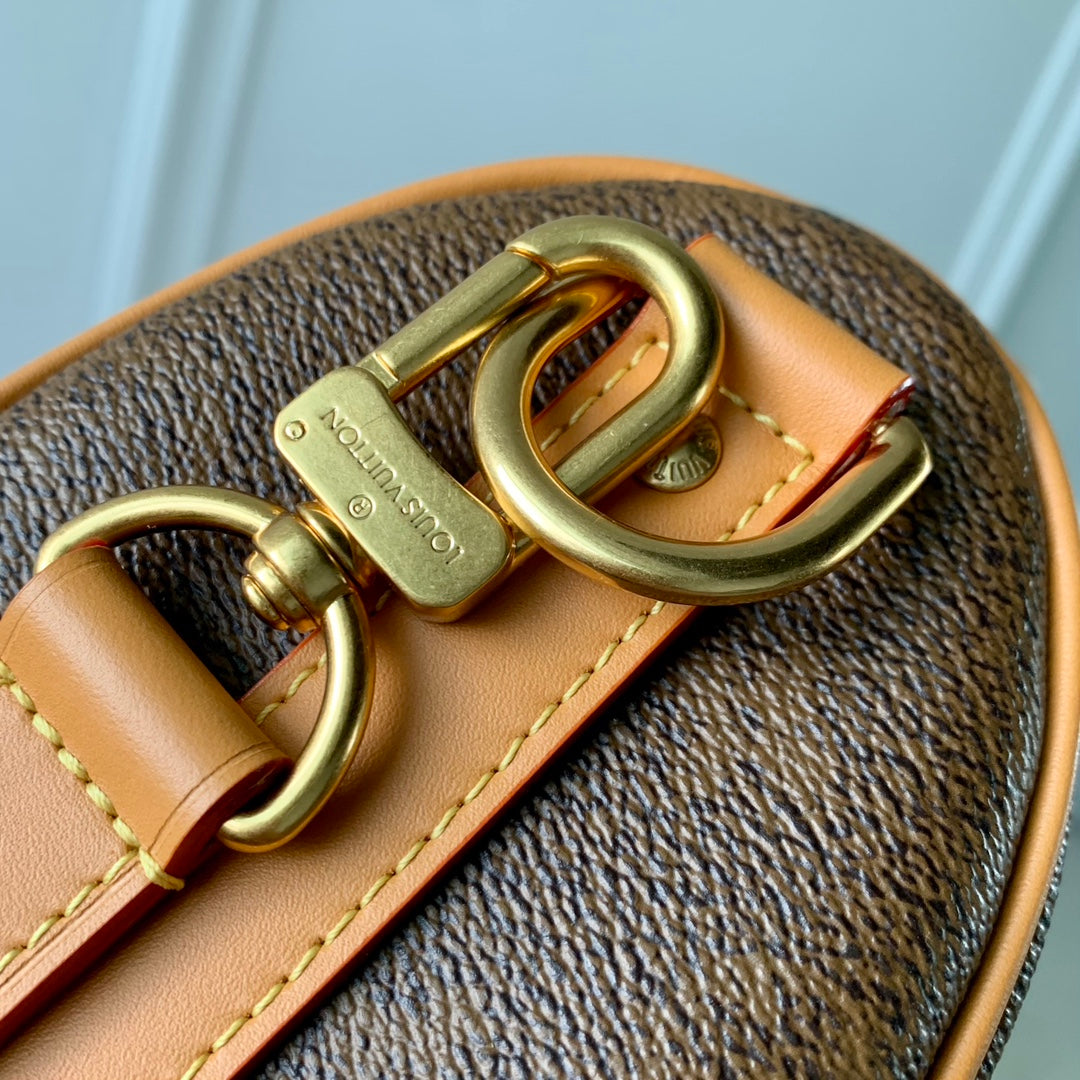 LV KEEPALL BANDOULIÈRE 25 MONOGRAMME MARRON