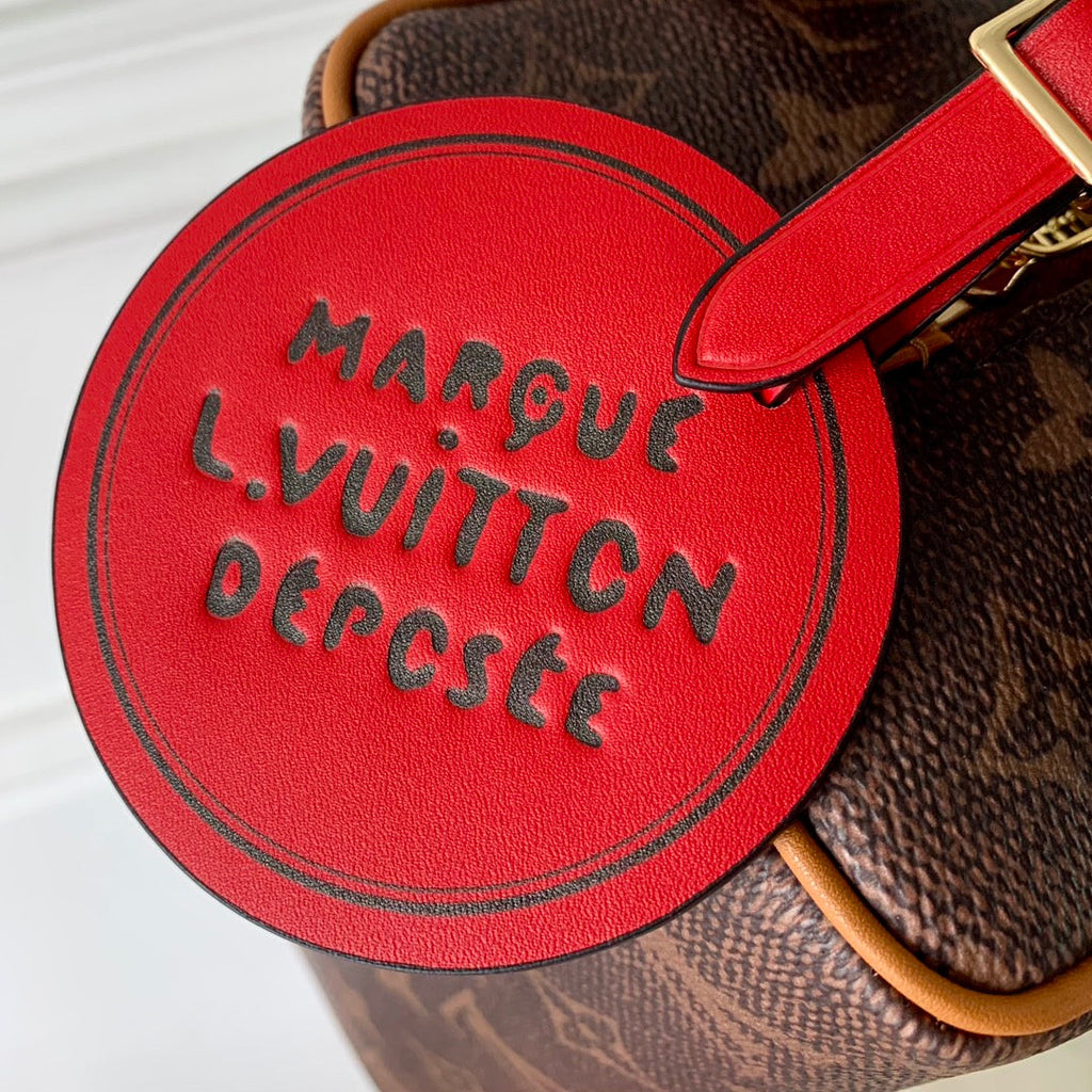 LV LOCKER DOPP KIT 23 MONOGRAMME MARRON