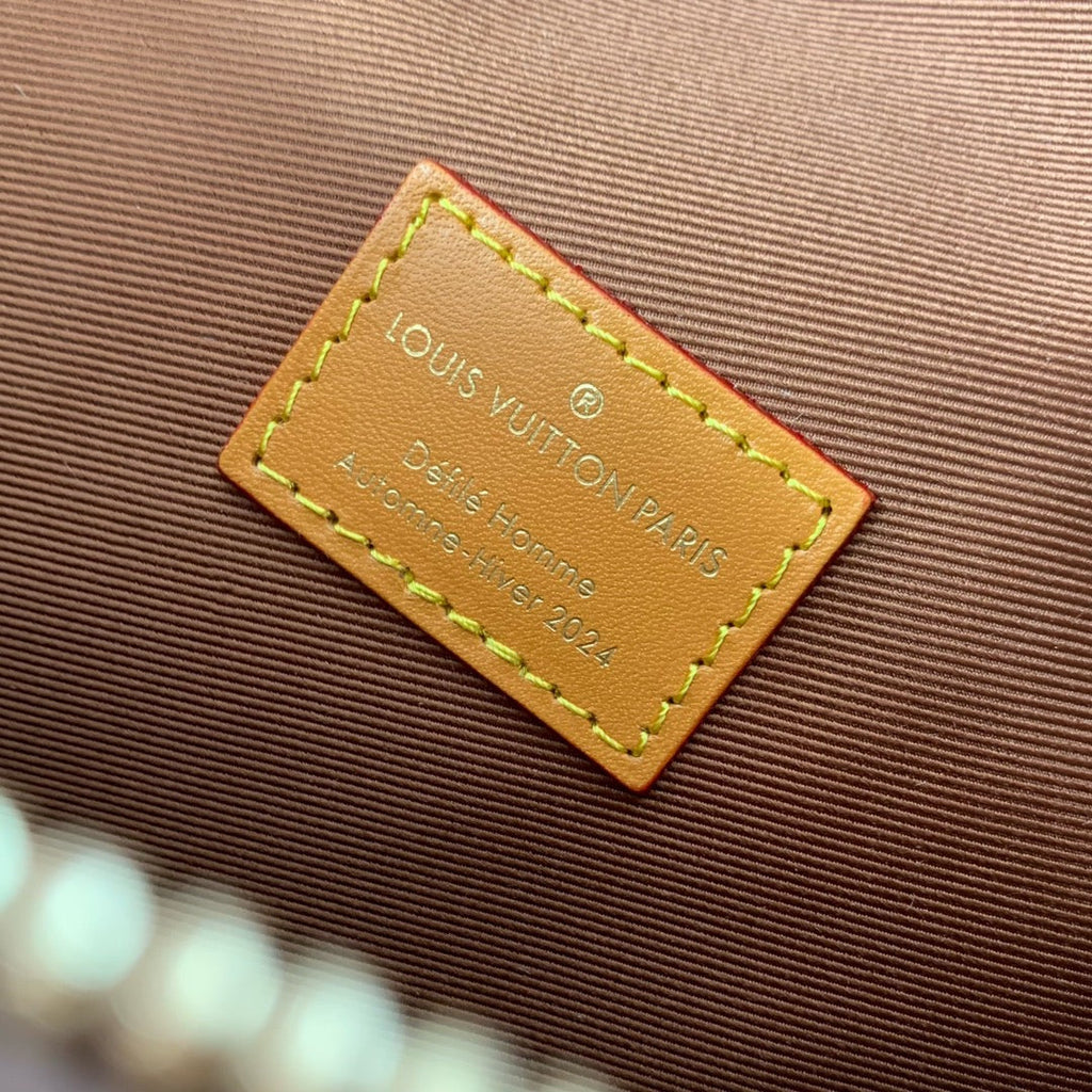 SAC BANANE LV RUSH MONOGRAMME MARRON