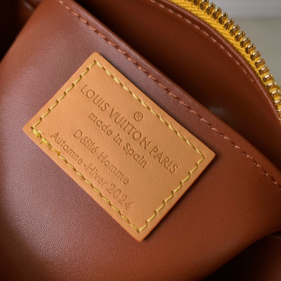 SPEEDY P9 BANDOULIÈRE 18CM CUIR DE VEAU JAUNE