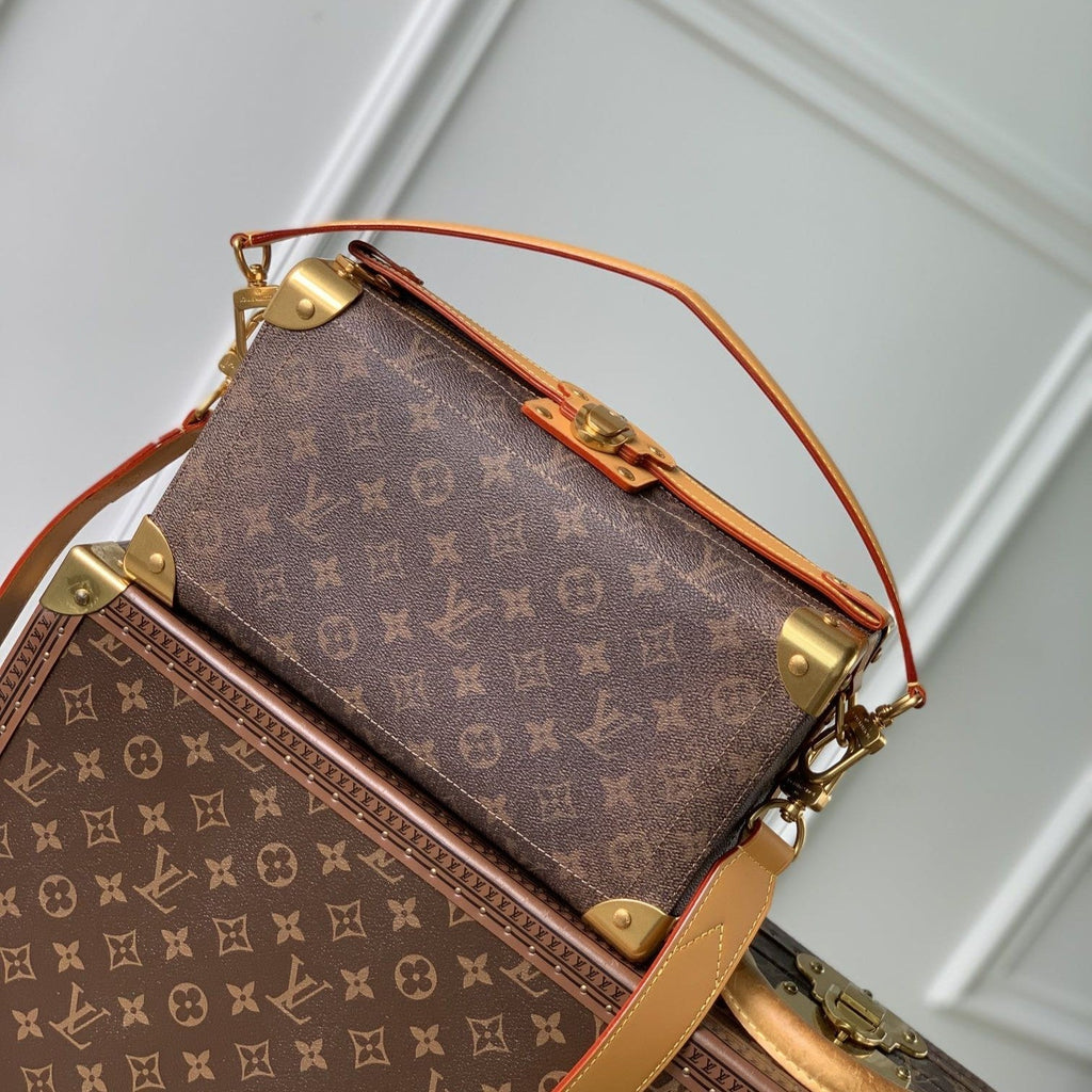 LV SOUL TRUNK EAST WEST 29 BROWN MONOGRAM