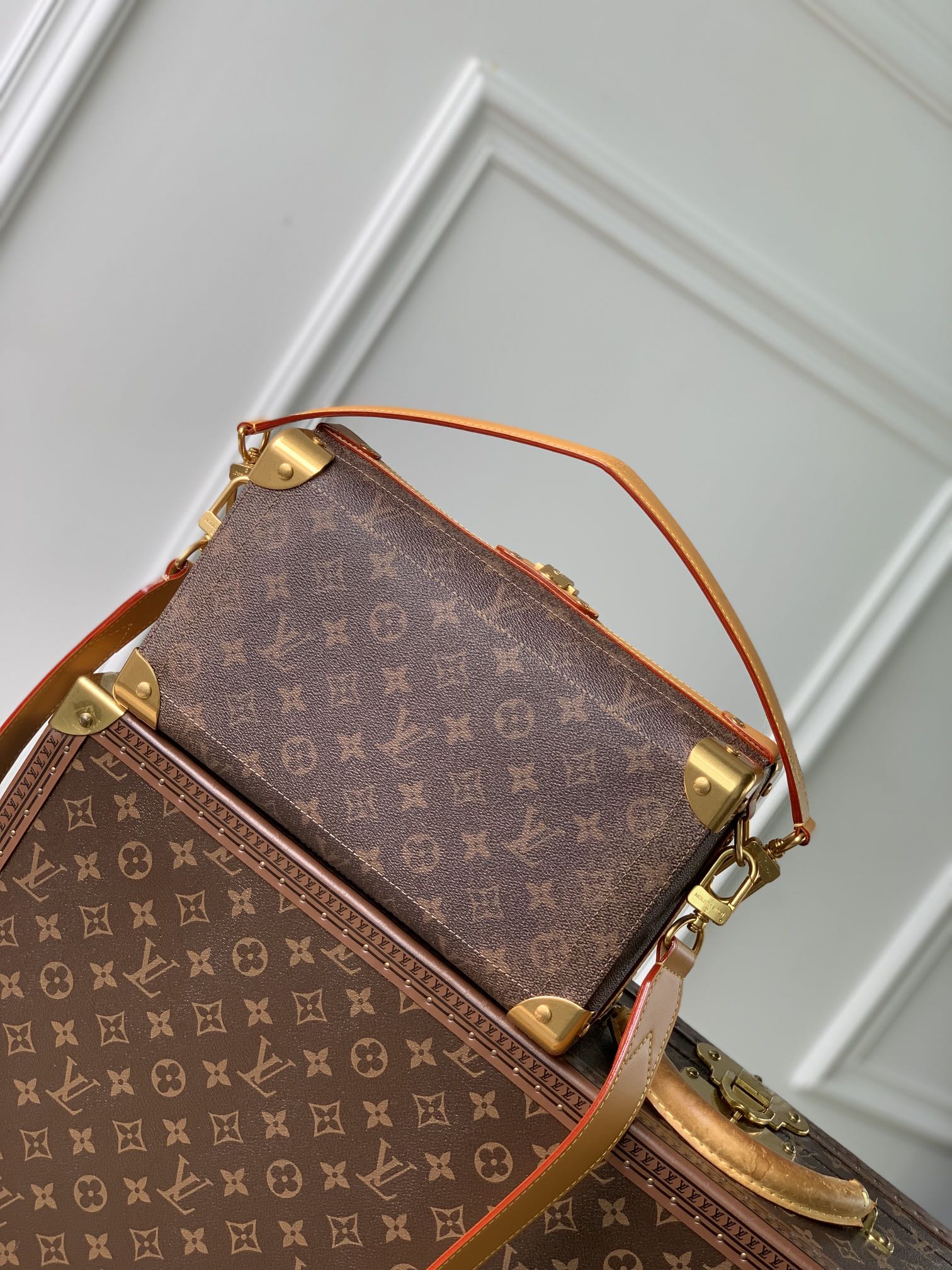 Malle Louis Vuitton Soul East West 29 Marron Monogrammé