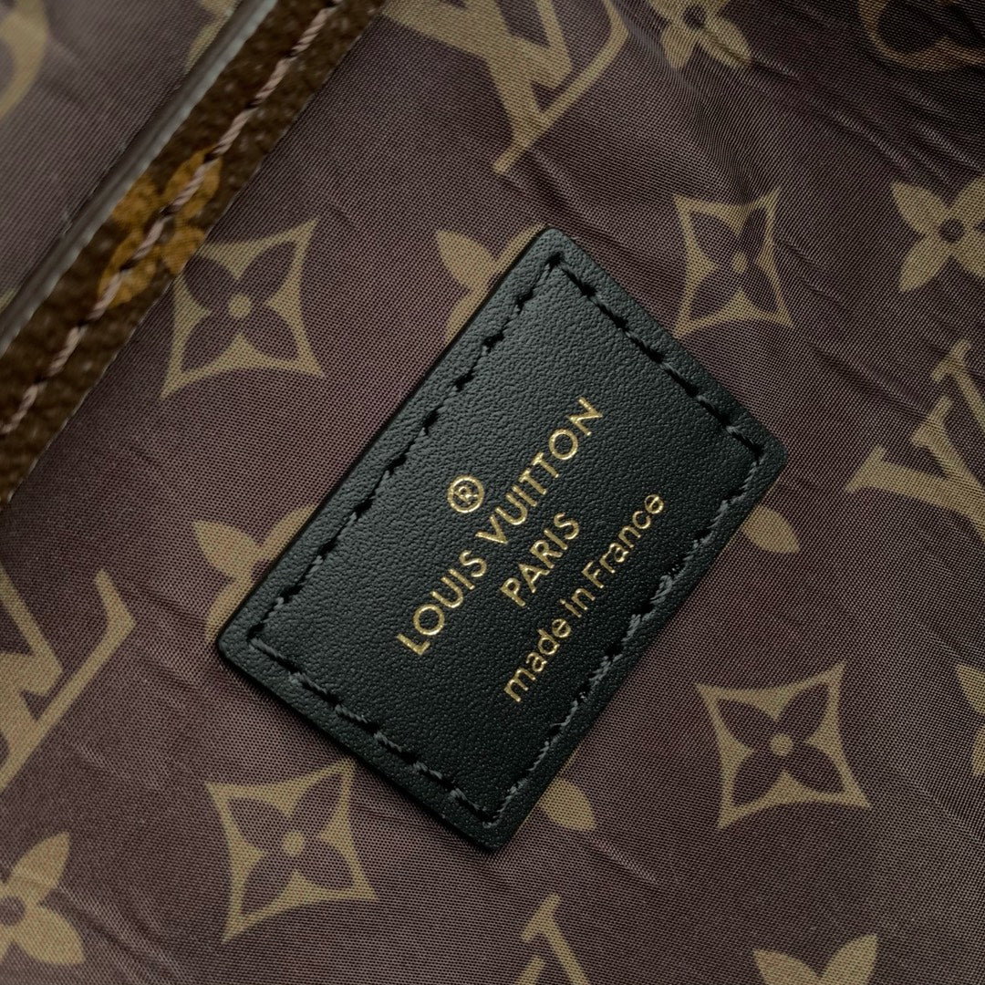 LV NANO TEDDY 25 BROWN MONOGRAM WOOL