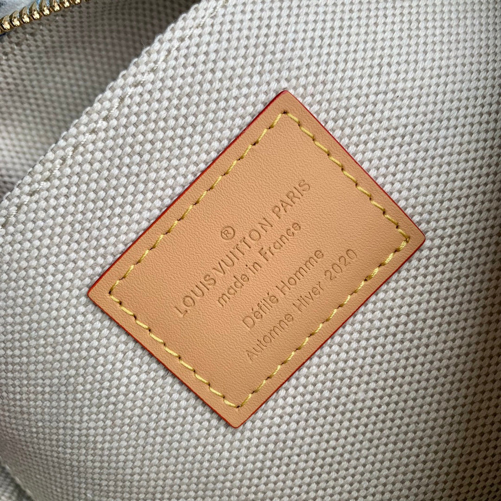 LV SPEEDY 25 BANDOULIÈRE CUIR BEIGE DENIM LAINE