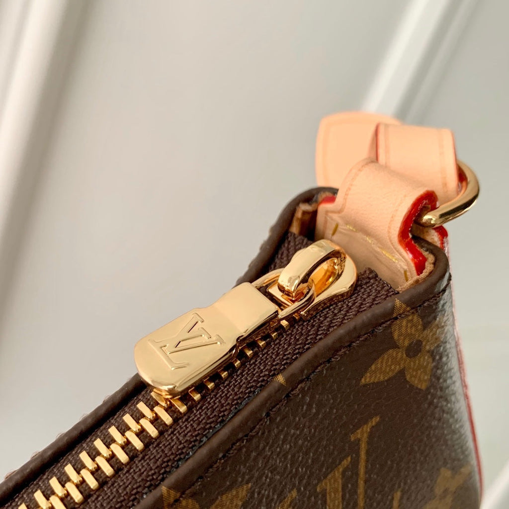 LV POCHETTE TIRETTE 22 BROWN MONOGRAM