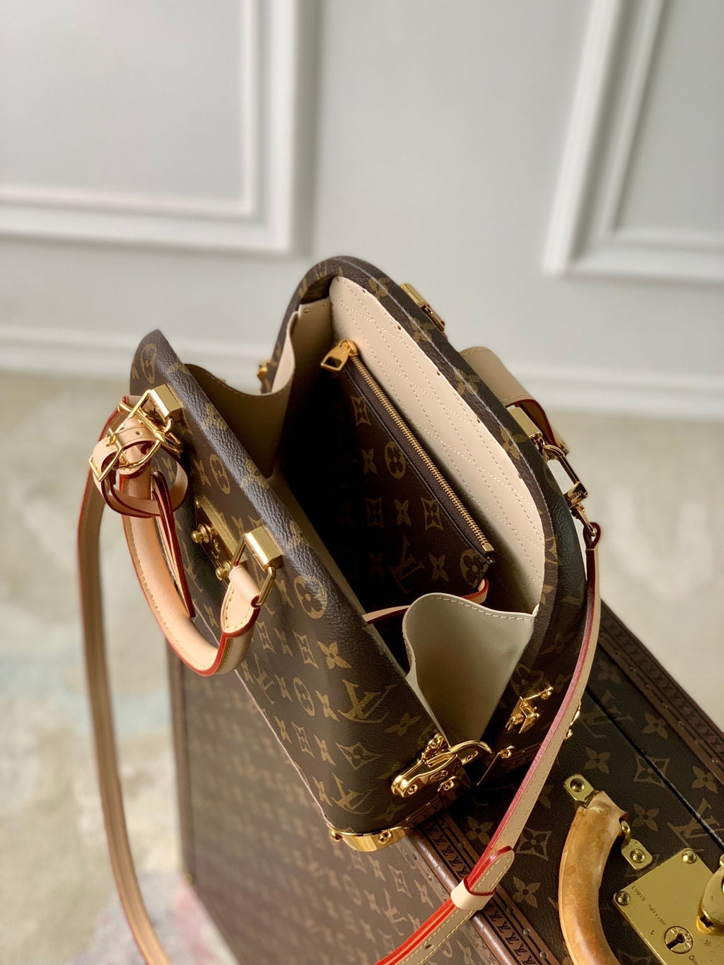Malle LV Alma 26 Marron Monogrammé