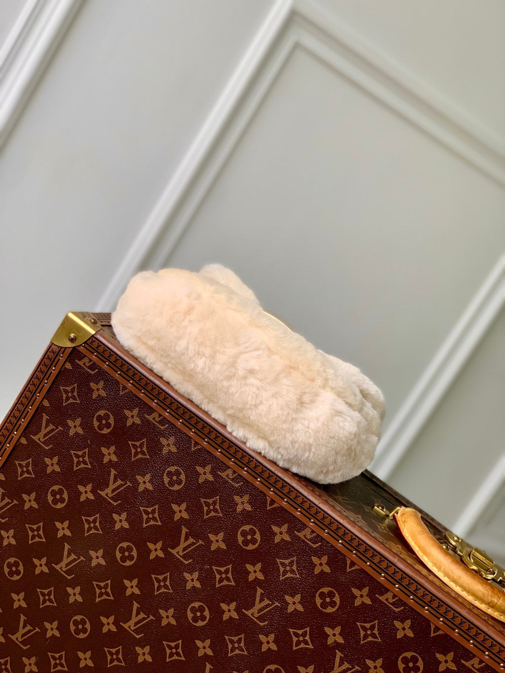LV SUNSET 27 LAINE MONOGRAMME MARRON