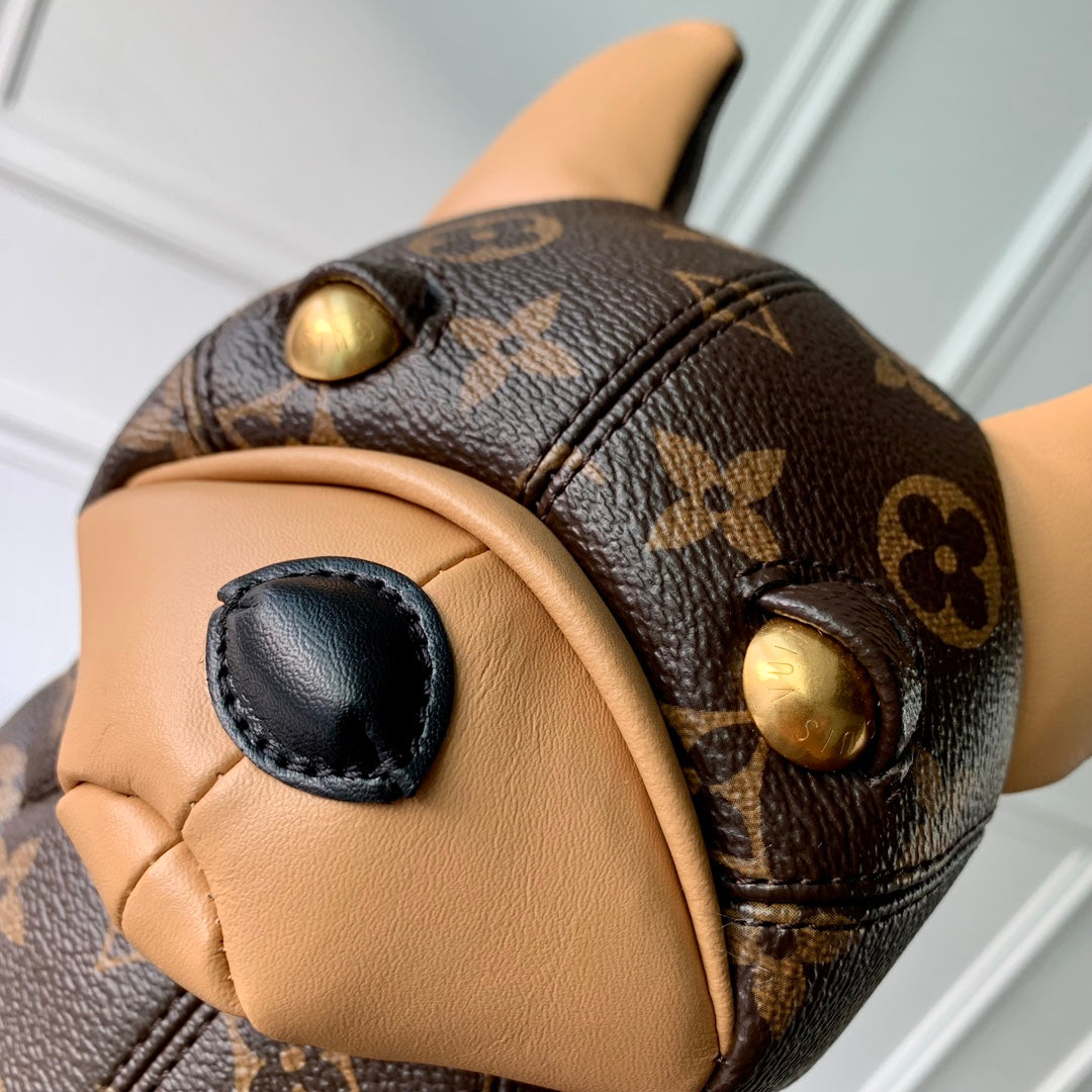 SAC POOCH 28 EN TOILE MONOGRAMME MARRON