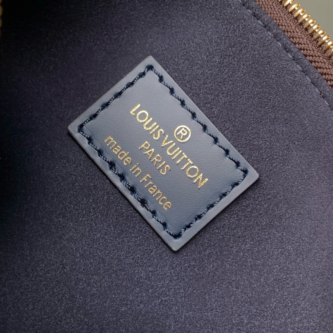 NOÉ MM 33 EN CUIR ÉPI SAPHIR