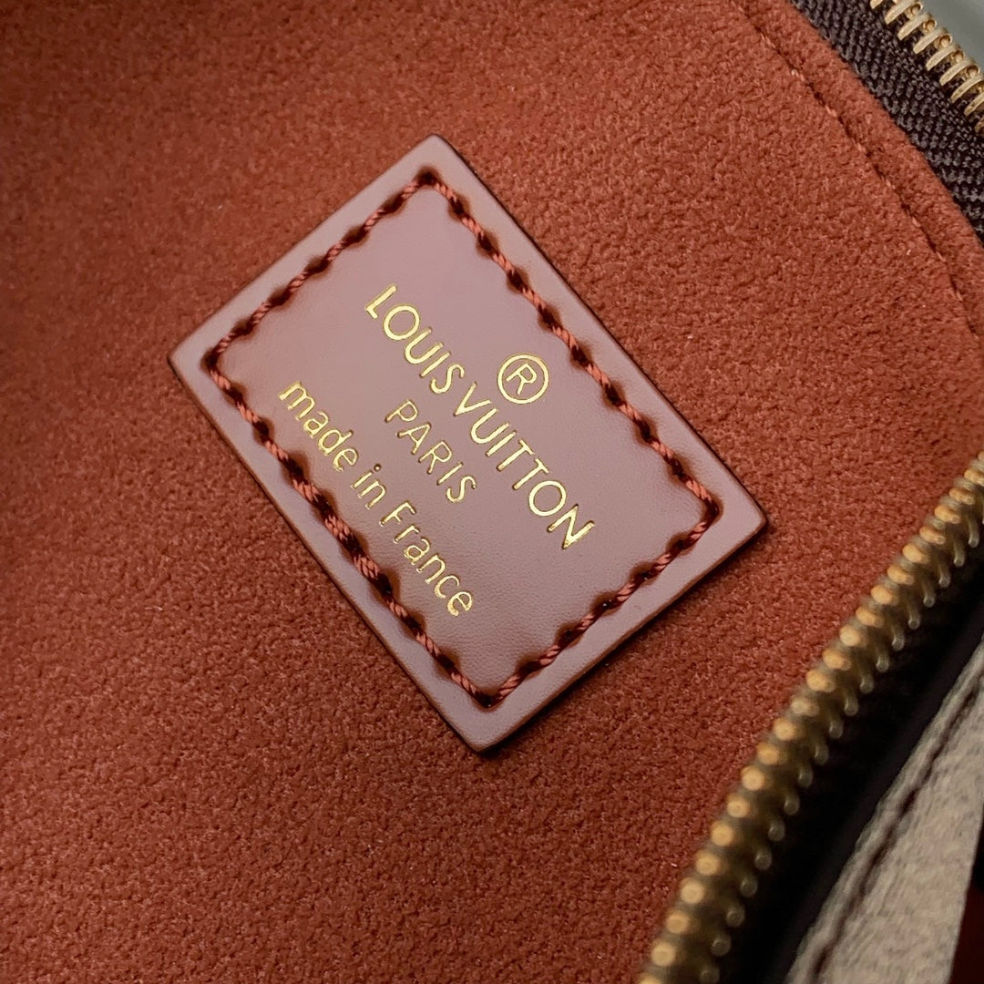 NOÉ MM 33 EN CUIR ÉPI ACAJOU