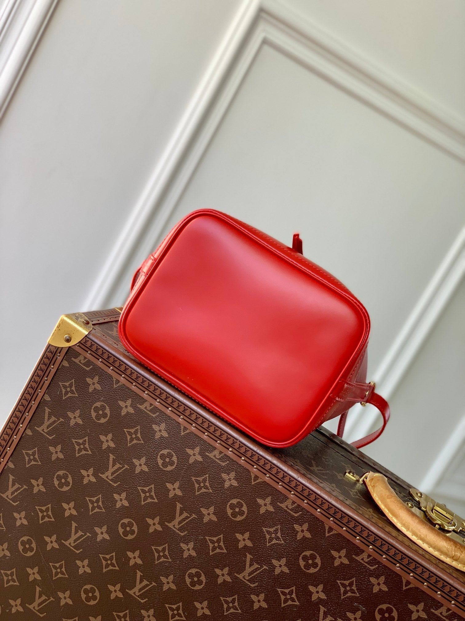 NOÉ BB 20 EN CUIR EPI ROUGE