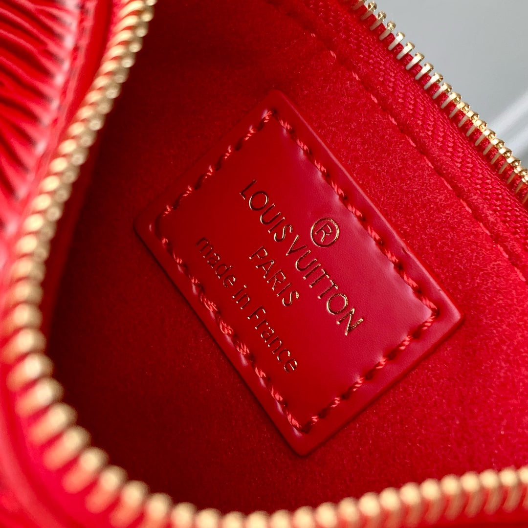 NOÉ BB 20 EN CUIR EPI ROUGE