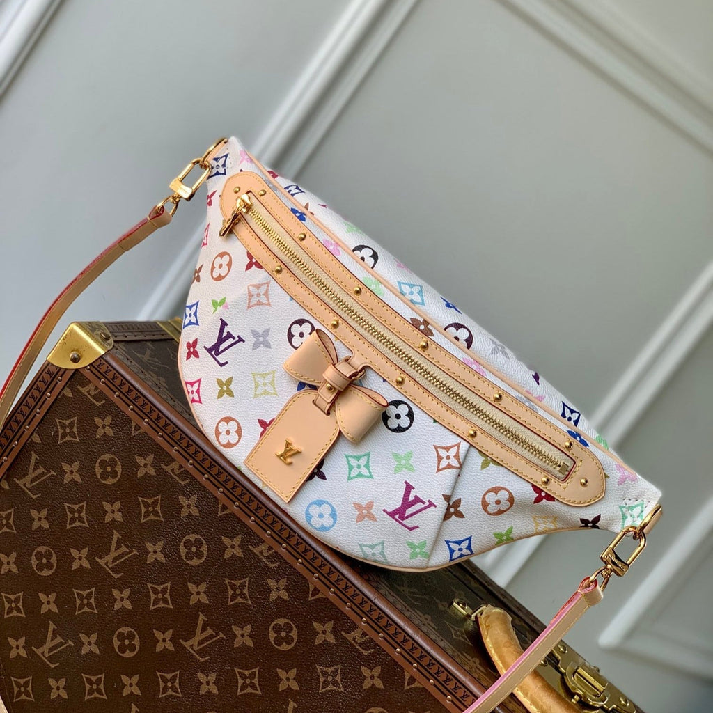 HAUT DE GAMME 38 EN TOILE MONOGRAMME MULTICOLORE