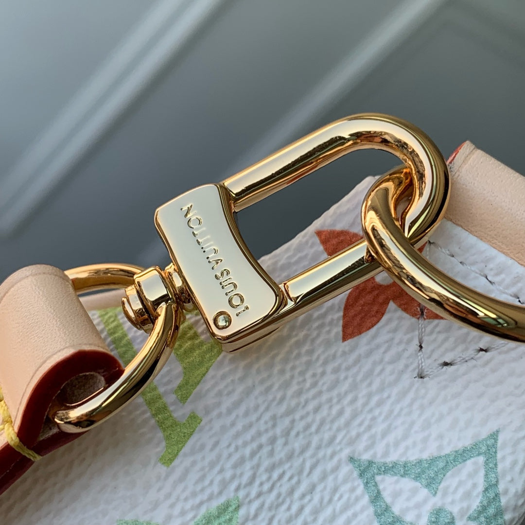 HAUT DE GAMME 38 EN TOILE MONOGRAMME MULTICOLORE