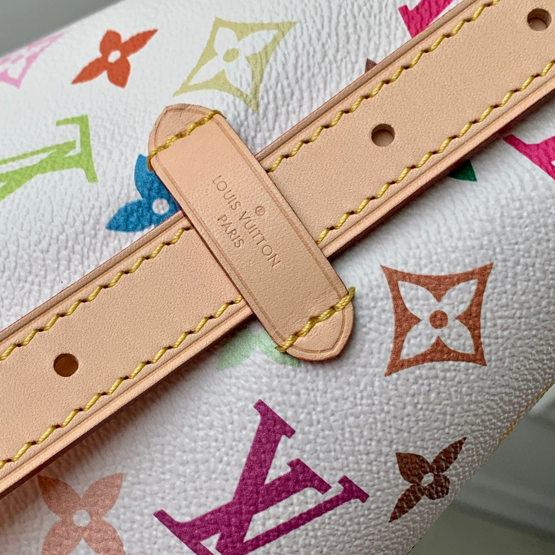 SAC FOURRE-TOUT PM 29 EN TOILE MONOGRAMME MULTICOLORE