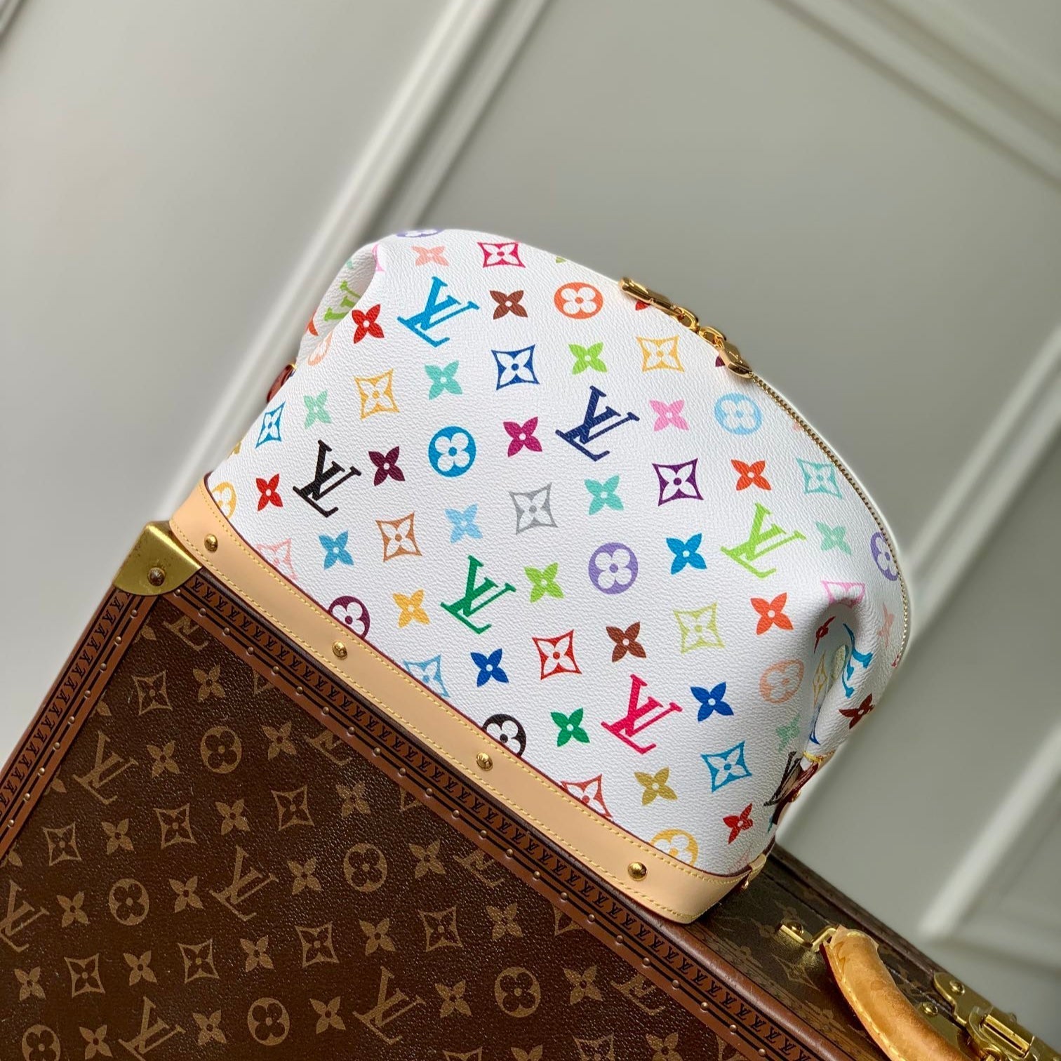 TROUSSE À COSMÉTIQUES GM 27 EN TOILE MONOGRAMME MULTICOLORE