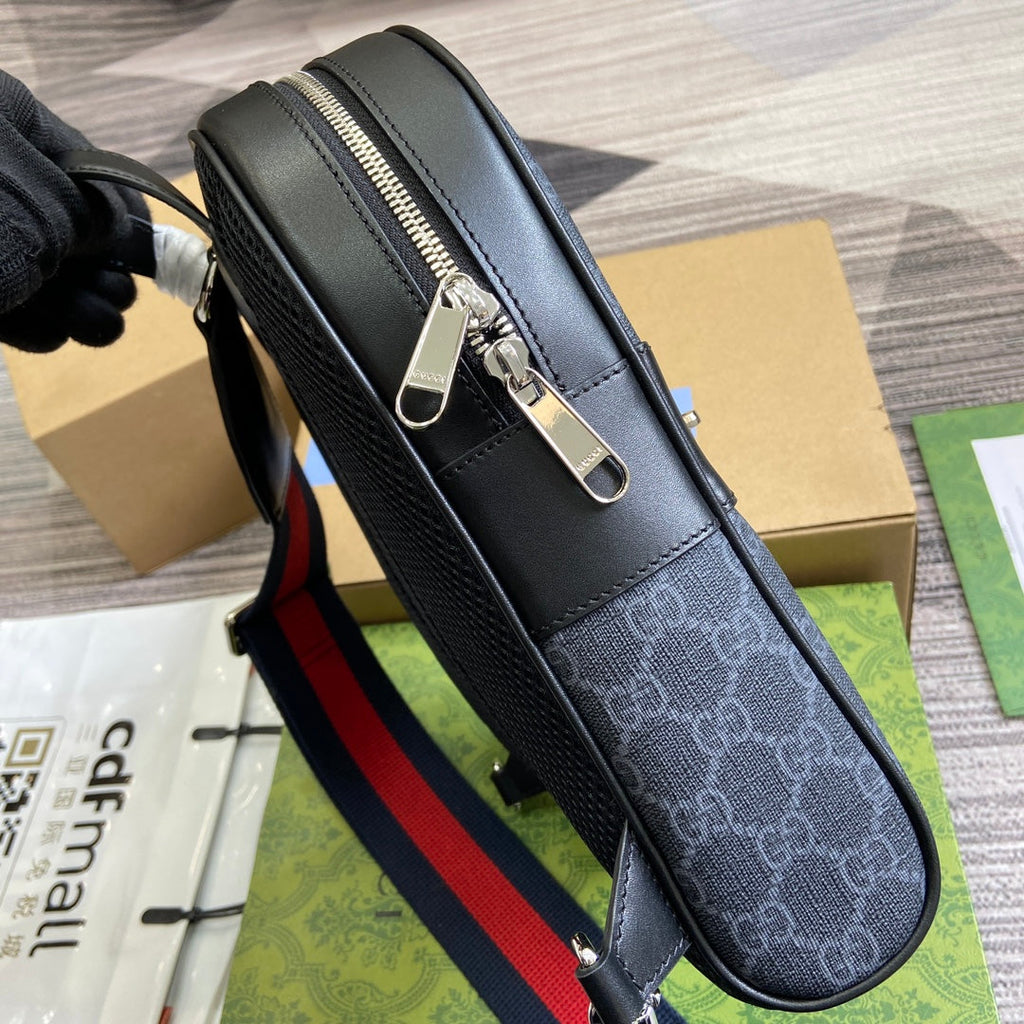 SAC BANDOULIÈRE GG 29 EN TOILE NOIRE