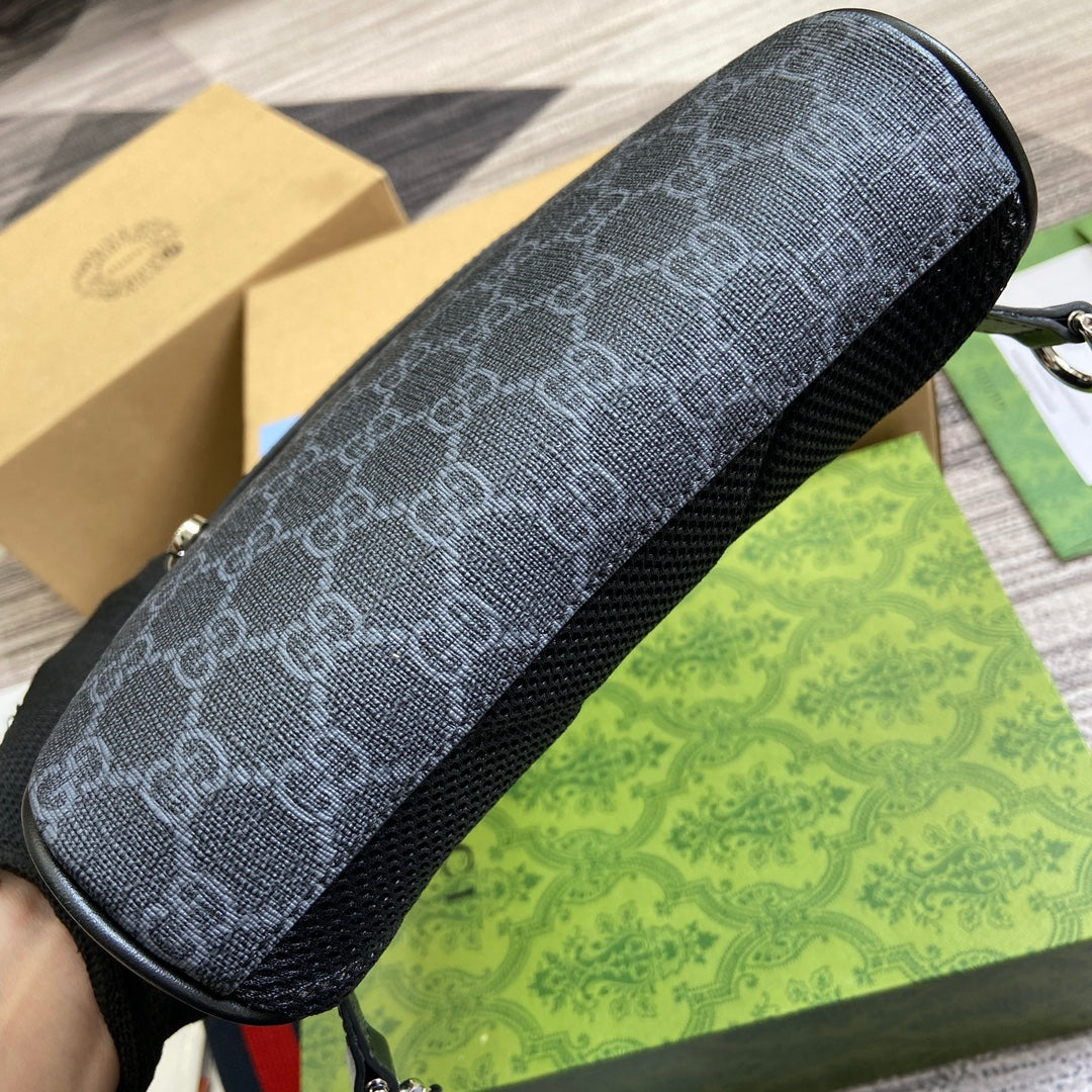 SAC BANDOULIÈRE GG 29 EN TOILE NOIRE