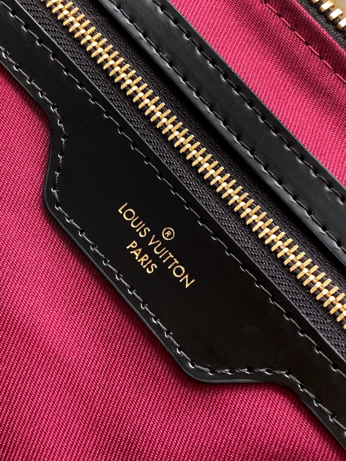 KEEPALL BANDOULIÈRE 45 EN TOILE TOMETTE MONOGRAMME NOIRE