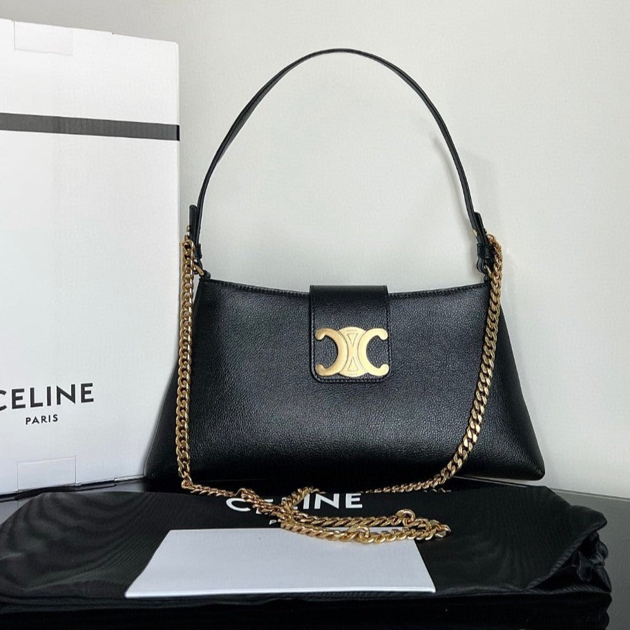 SAC WILTERN TRIOMPHE 31 ORIGINAL EN CUIR NOIR