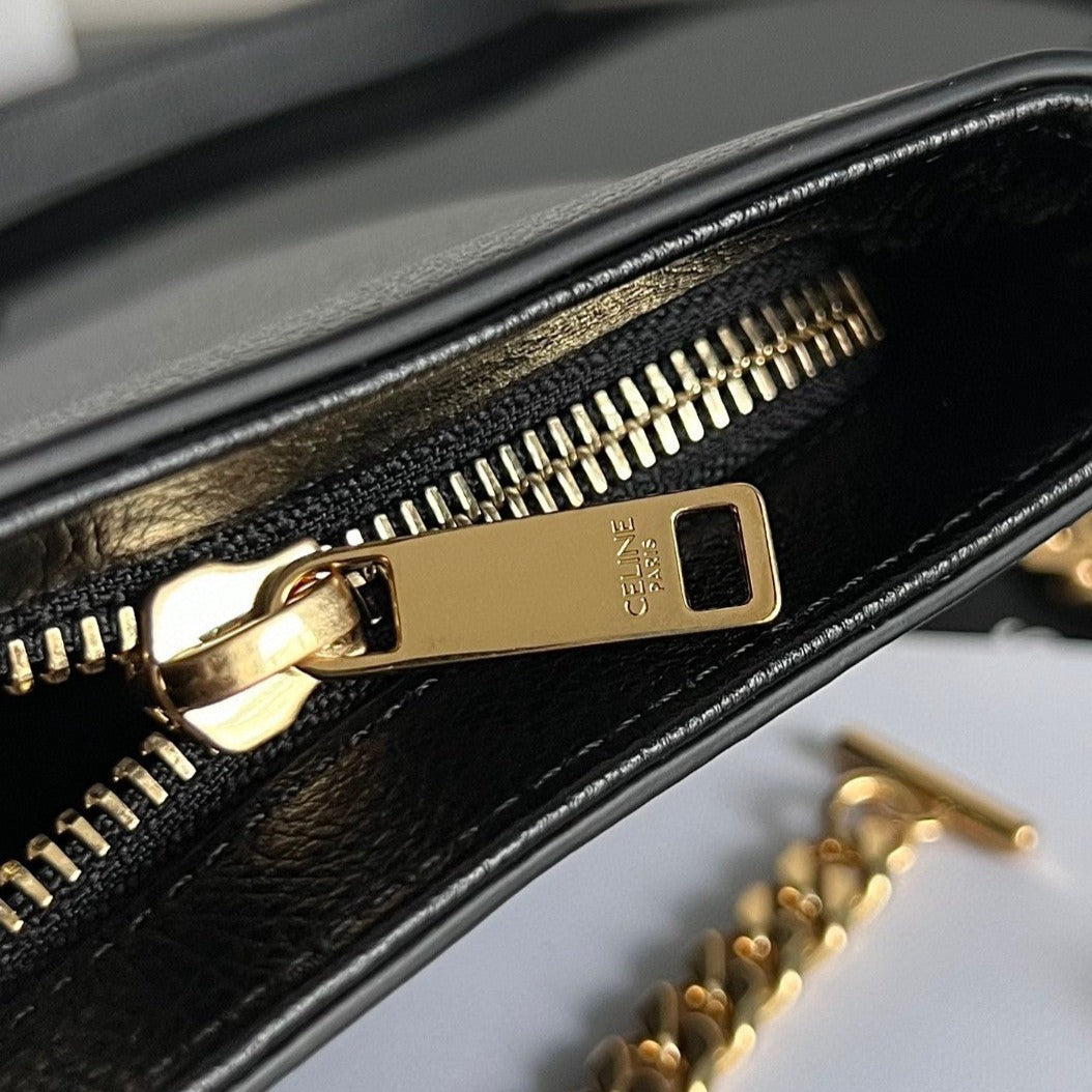 SAC WILTERN TRIOMPHE 31 ORIGINAL EN CUIR NOIR