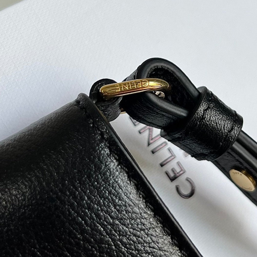 SAC WILTERN TRIOMPHE 31 ORIGINAL EN CUIR NOIR