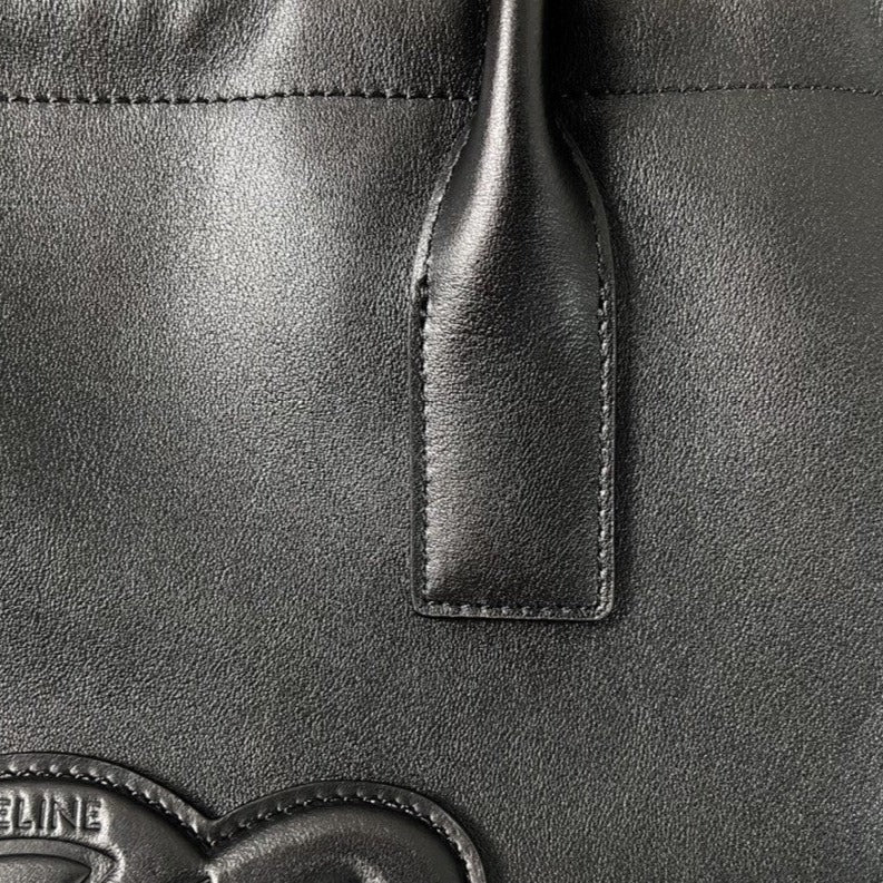 CUIR TRIOMPHE 44 CUIR DE VEAU NOIR