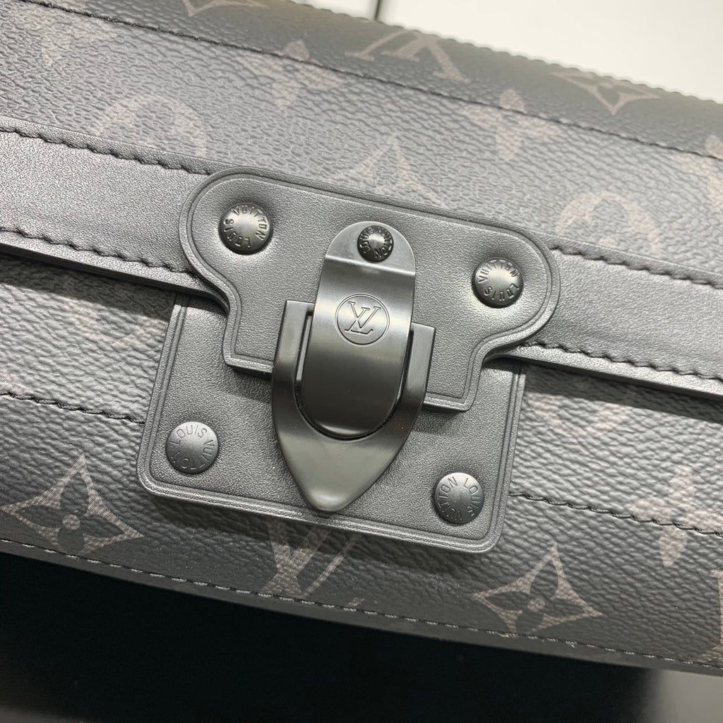 SOUL TRUNK EAST WEST 29 EN TOILE ECLIPSE MONOGRAMME NOIRE