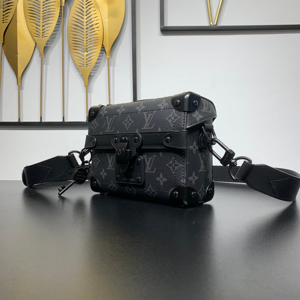 SOUL TRUNK 19 EN TOILE ECLIPSE MONOGRAMME NOIRE